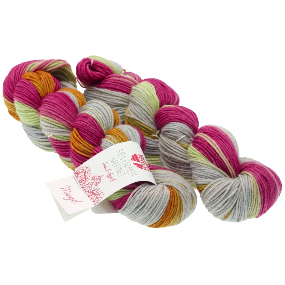 LANA GROSSA Garn 211 MEILENWEIT 50 MERINO HAND-DYED