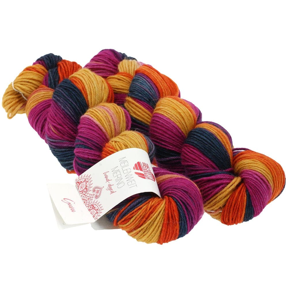 LANA GROSSA Garn 215 MEILENWEIT 50 MERINO HAND-DYED