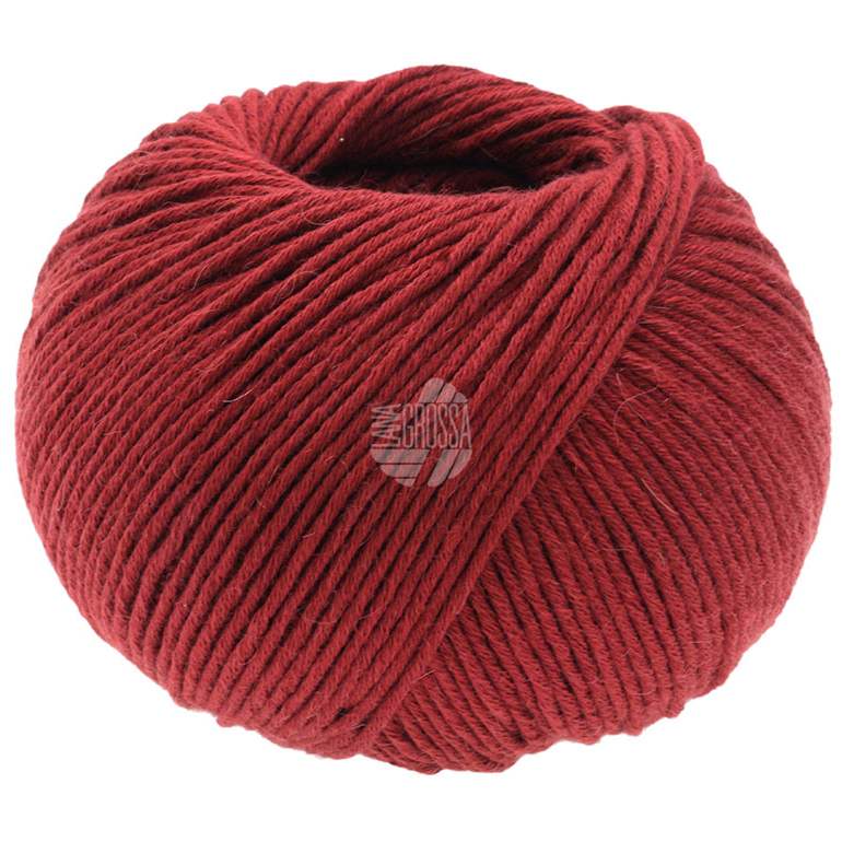 LANA GROSSA Garn 23 - Weinrot BRIGITTE NO. 4
