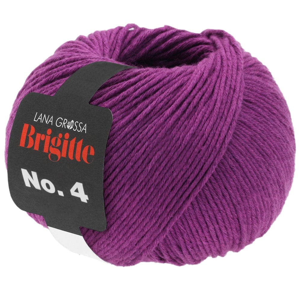 LANA GROSSA Garn 24 - Rotviolett BRIGITTE NO. 4