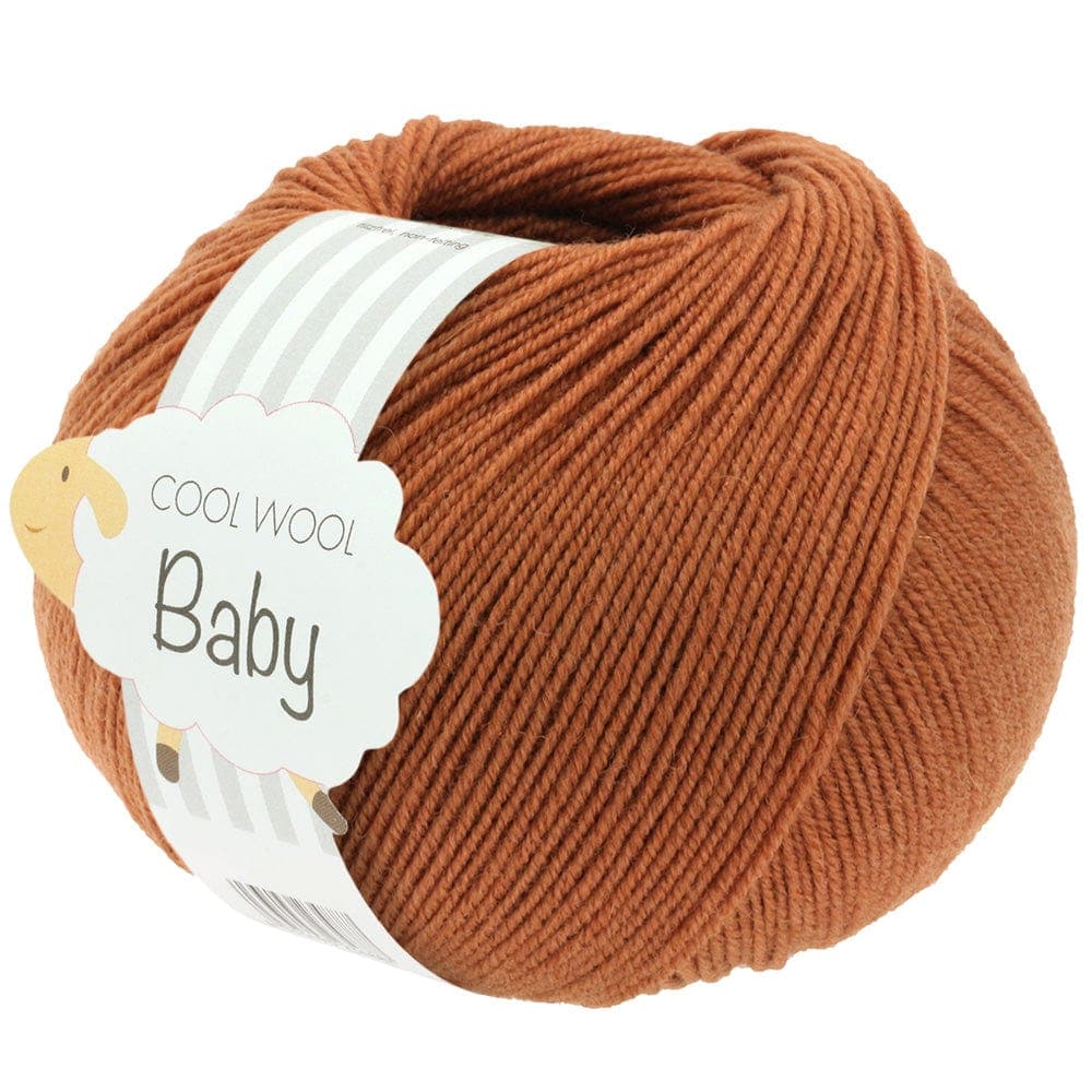 LANA GROSSA Garn 291 - Rost COOL WOOL BABY