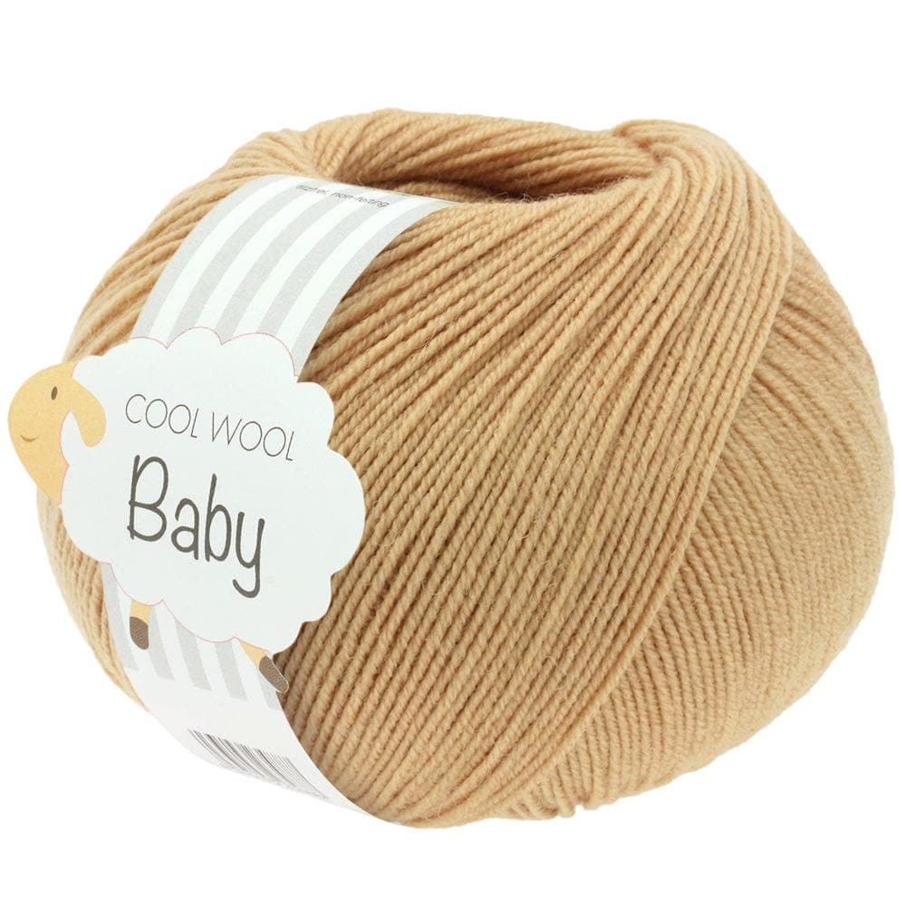 LANA GROSSA Garn 292 - Camel COOL WOOL BABY