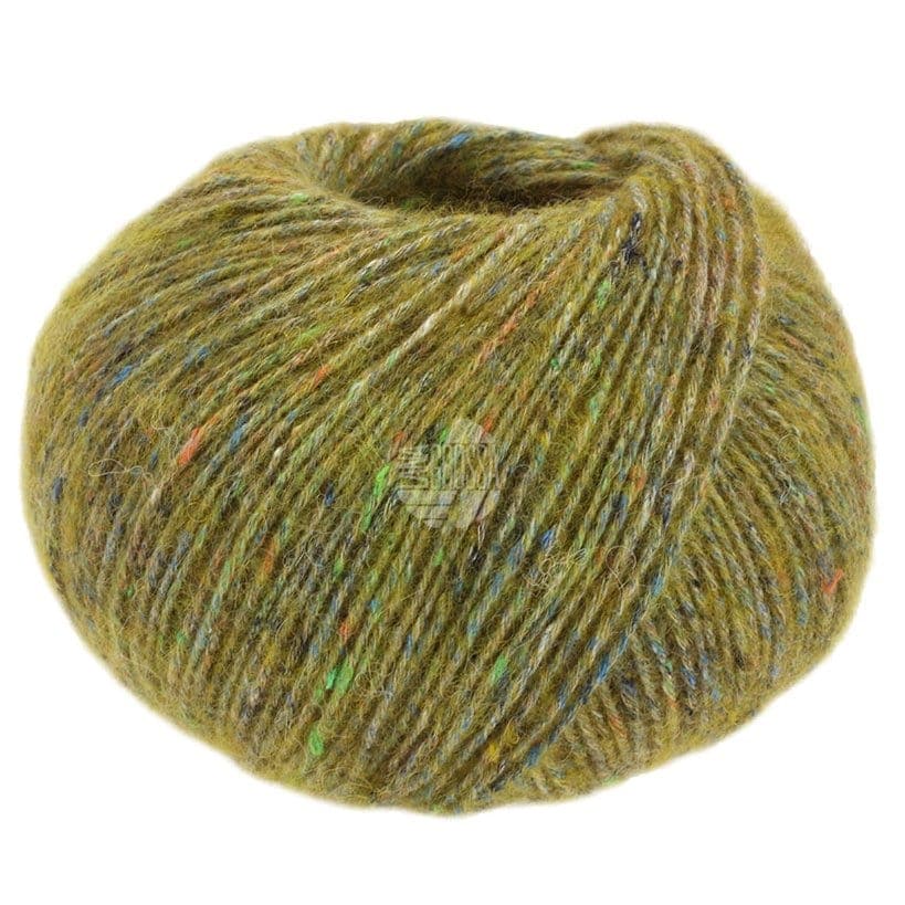 LANA GROSSA Garn 304 - Senf meliert ECOPUNO TWEED