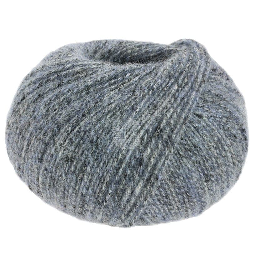 LANA GROSSA Garn 307 - Jeansgrau meliert ECOPUNO TWEED