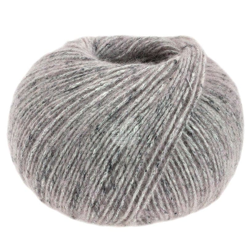 LANA GROSSA Garn 308 - Rosagrau meliert ECOPUNO TWEED