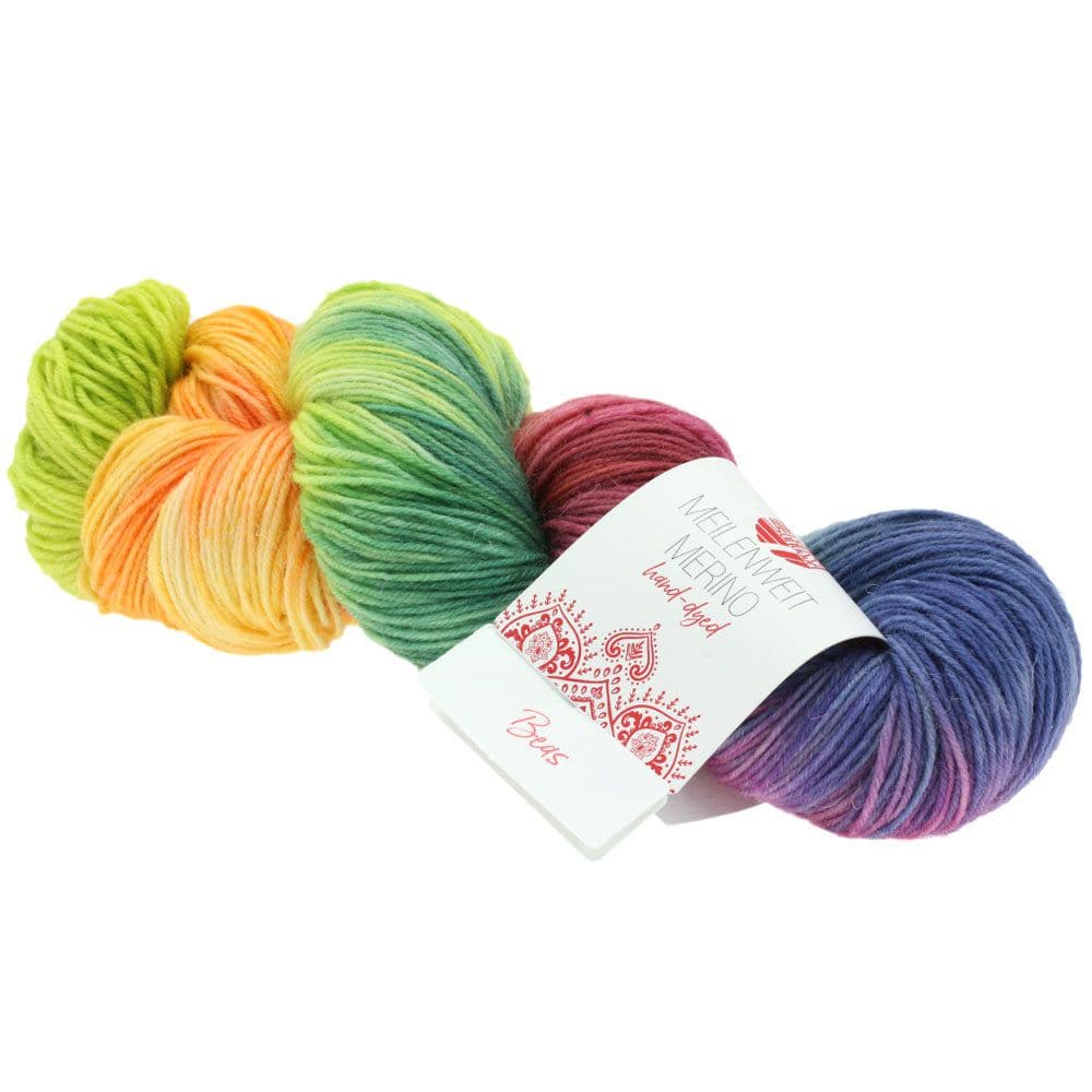 LANA GROSSA Garn 409 - Beas MEILENWEIT 100 MERINO HAND-DYED