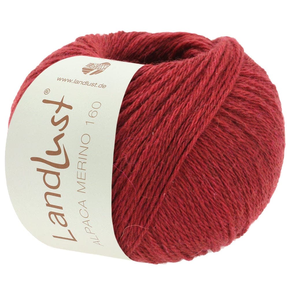 LANA GROSSA Garn 420 - Bordeaux LANDLUST ALPAKA MERINO 160