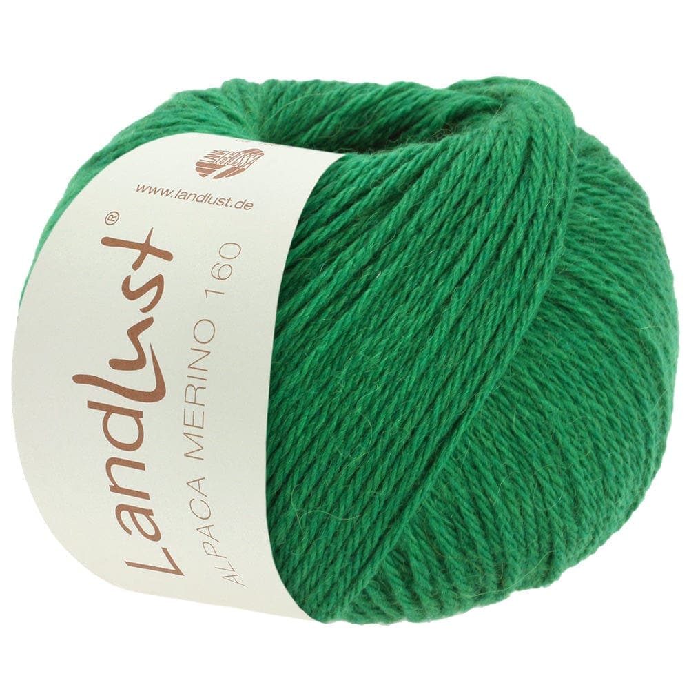 LANA GROSSA Garn 424 - Grün LANDLUST ALPAKA MERINO 160