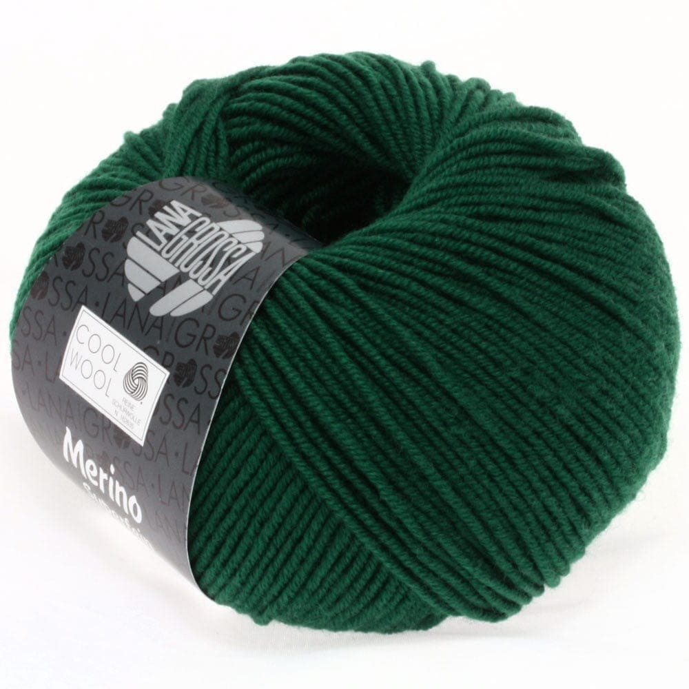 LANA GROSSA Garn 501 - Flaschengrün COOL WOOL