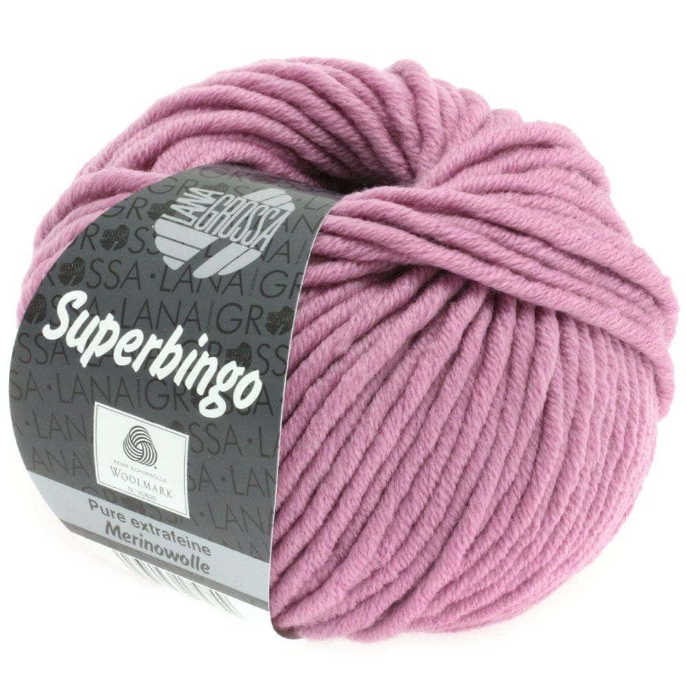 LANA GROSSA Garn 55 - Flieder SUPERBINGO