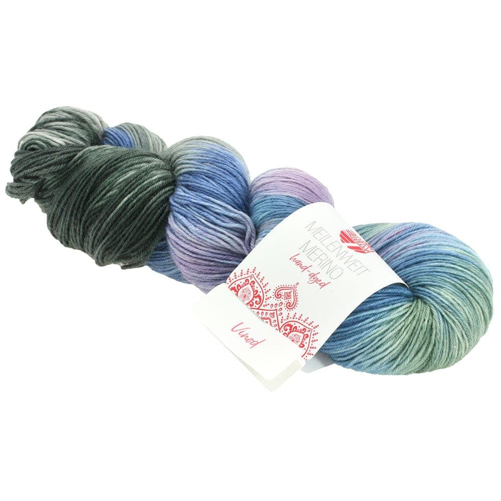 LANA GROSSA Garn 611 - Vinod MEILENWEIT 100 MERINO HAND-DYED