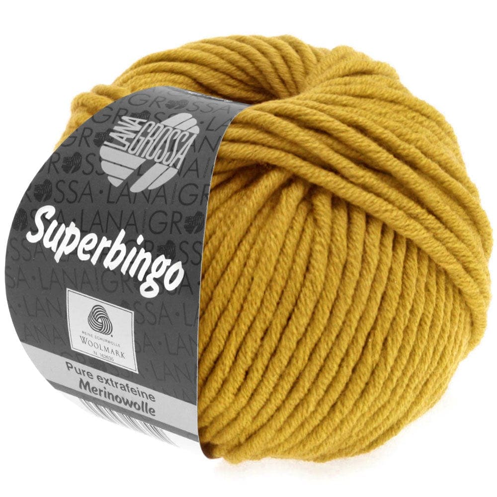 LANA GROSSA Garn 67 - Honiggelb SUPERBINGO