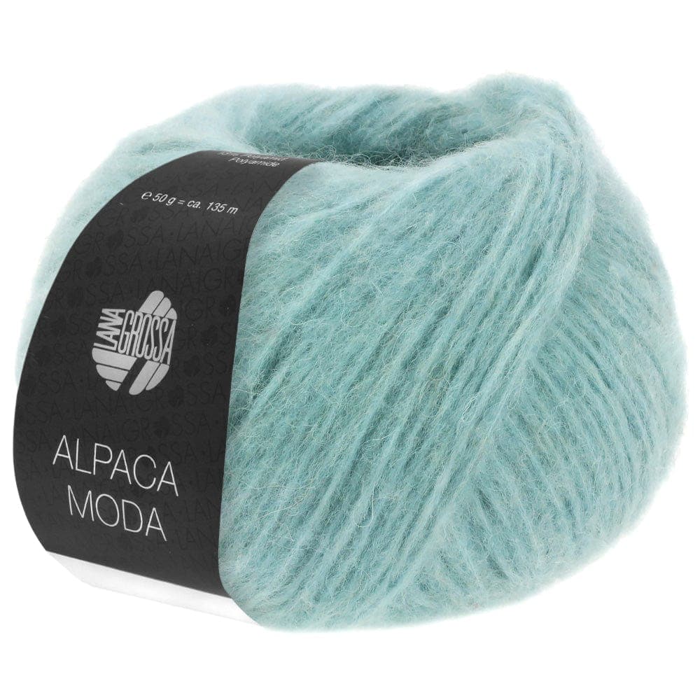 LANA GROSSA Garn 7 - Eisblau ALPACA MODA