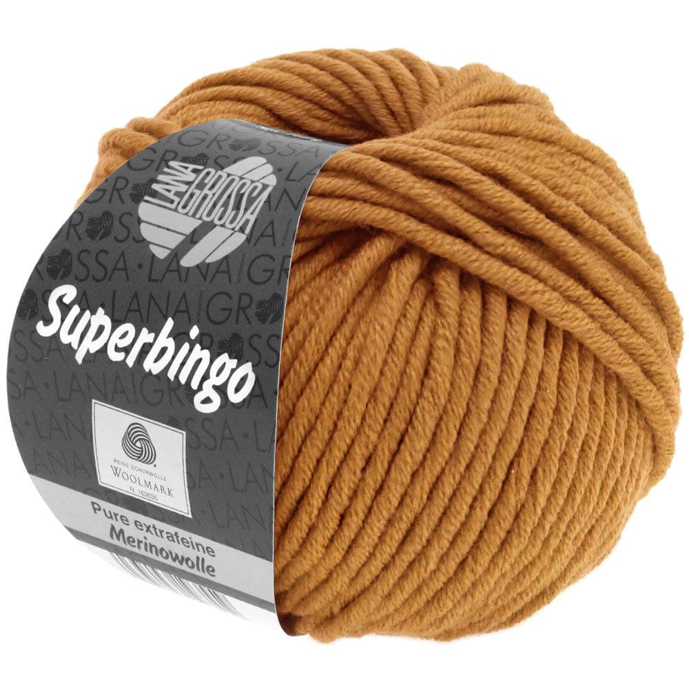 LANA GROSSA Garn 71 - Karamell SUPERBINGO