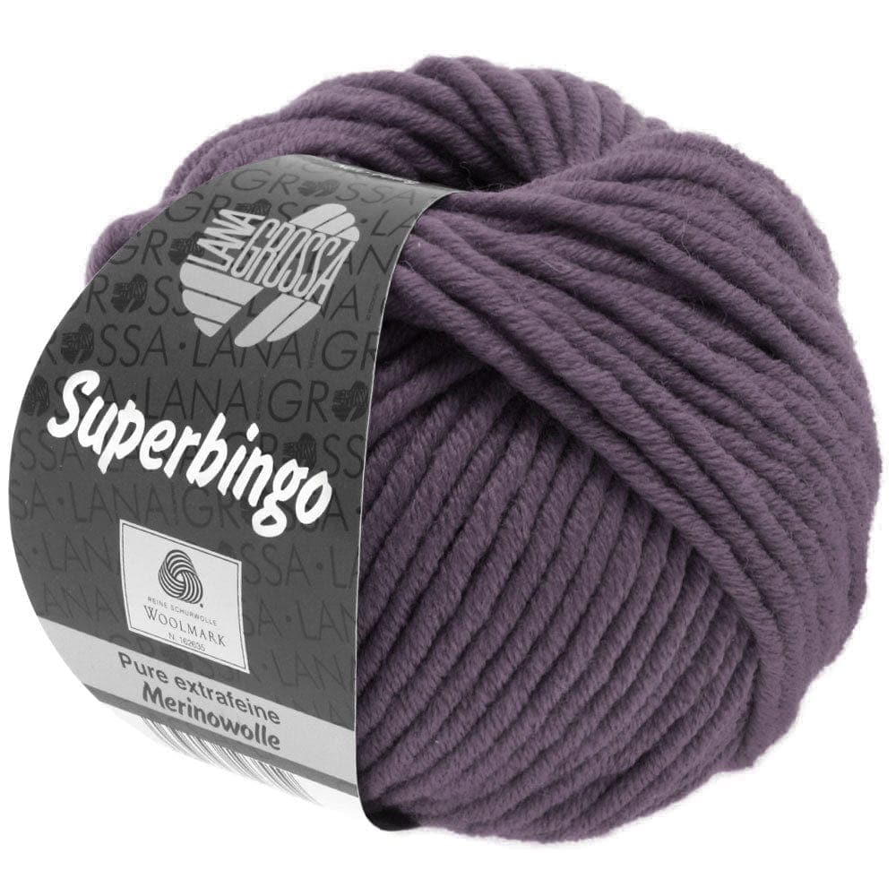 LANA GROSSA Garn 76 - Brombeer SUPERBINGO