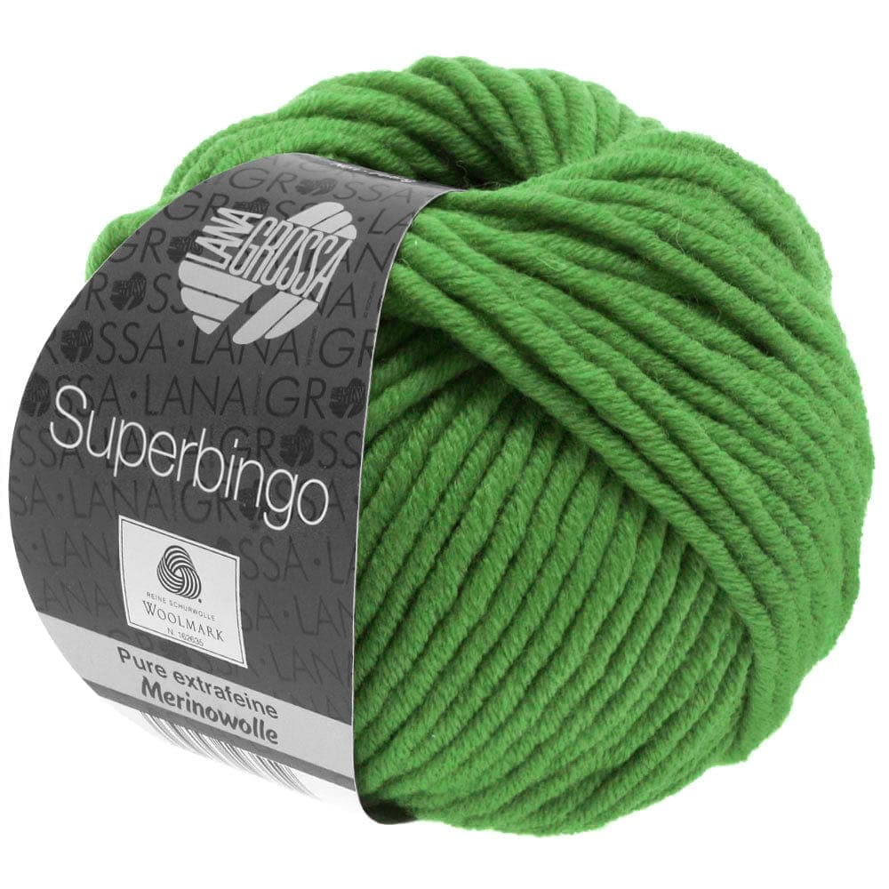 LANA GROSSA Garn 83 - Grün SUPERBINGO