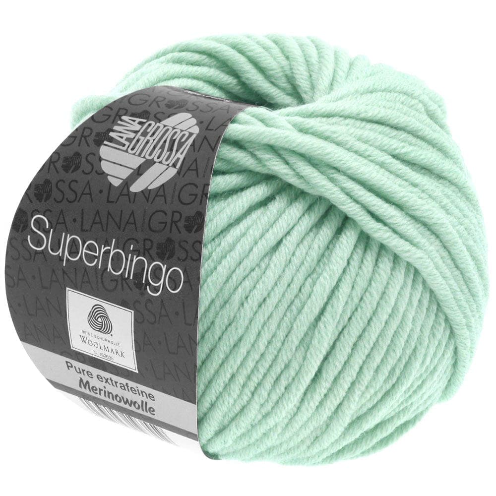 LANA GROSSA Garn 84 - Pastellgrün SUPERBINGO