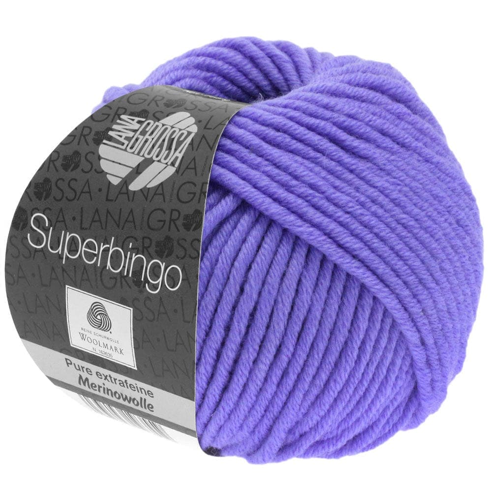 LANA GROSSA Garn 87 - Violett SUPERBINGO