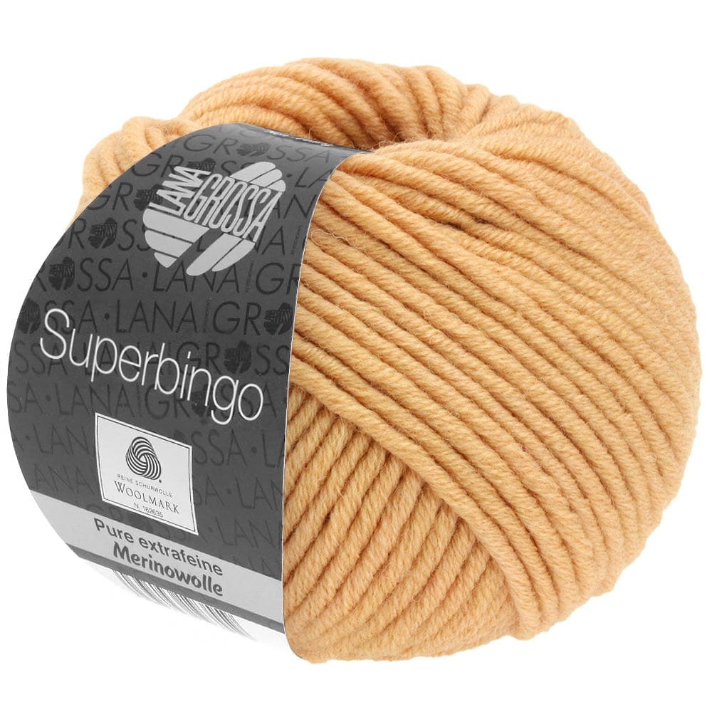 LANA GROSSA Garn 98 - Aprikose SUPERBINGO