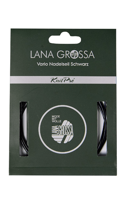 60 cm Nadelseil für Nadelspitzen Vario - neue Verpackung von LANA GROSSA jetzt online kaufen bei OONIQUE