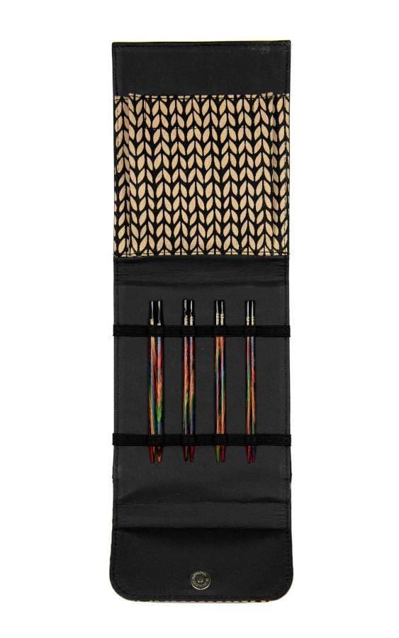 Kleines Rundstricknadel-Set Design Holz Vario von LANA GROSSA jetzt online kaufen bei OONIQUE