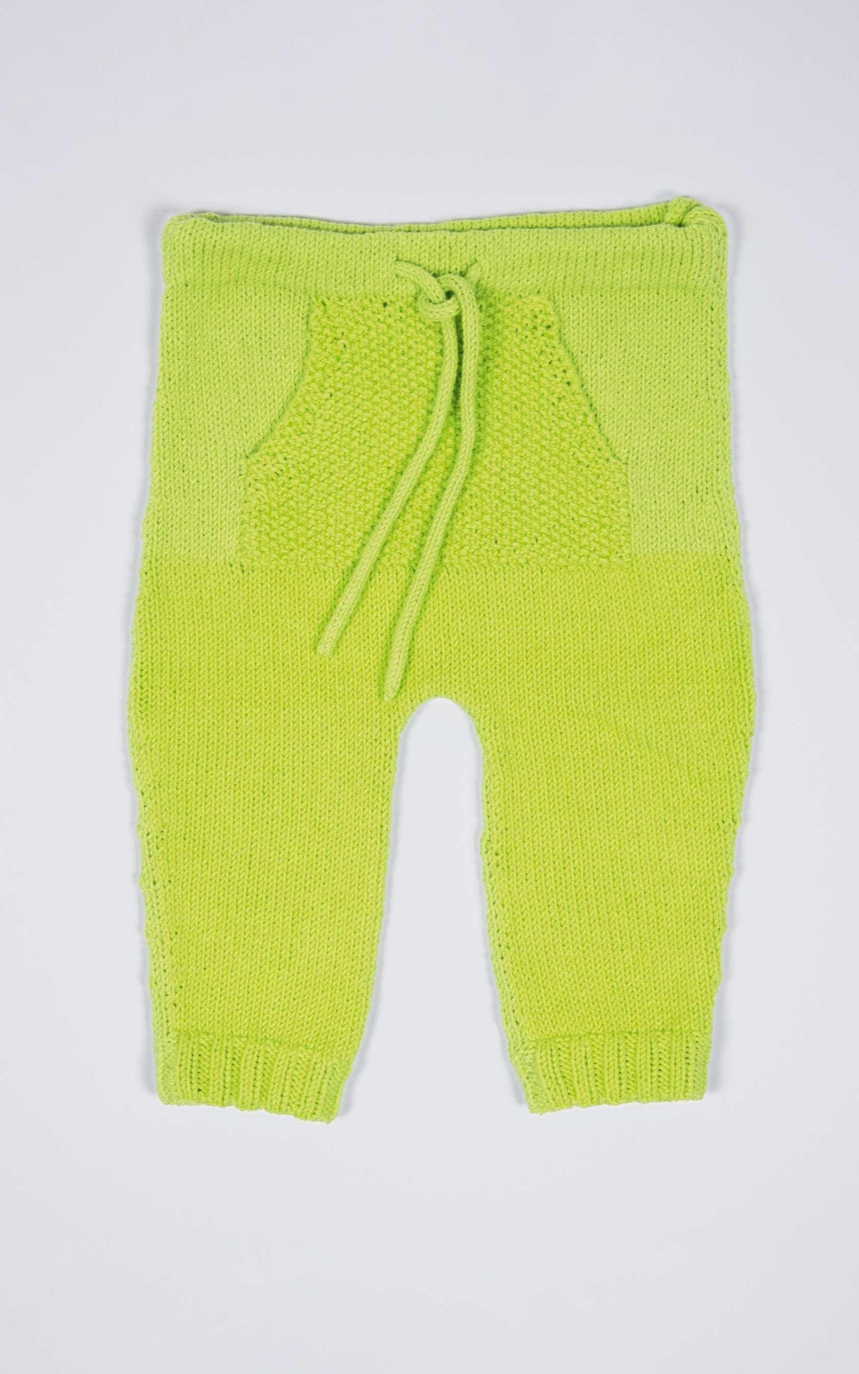 LANA GROSSA Strickset Baby Hose mit Bauchtasche - Strickset