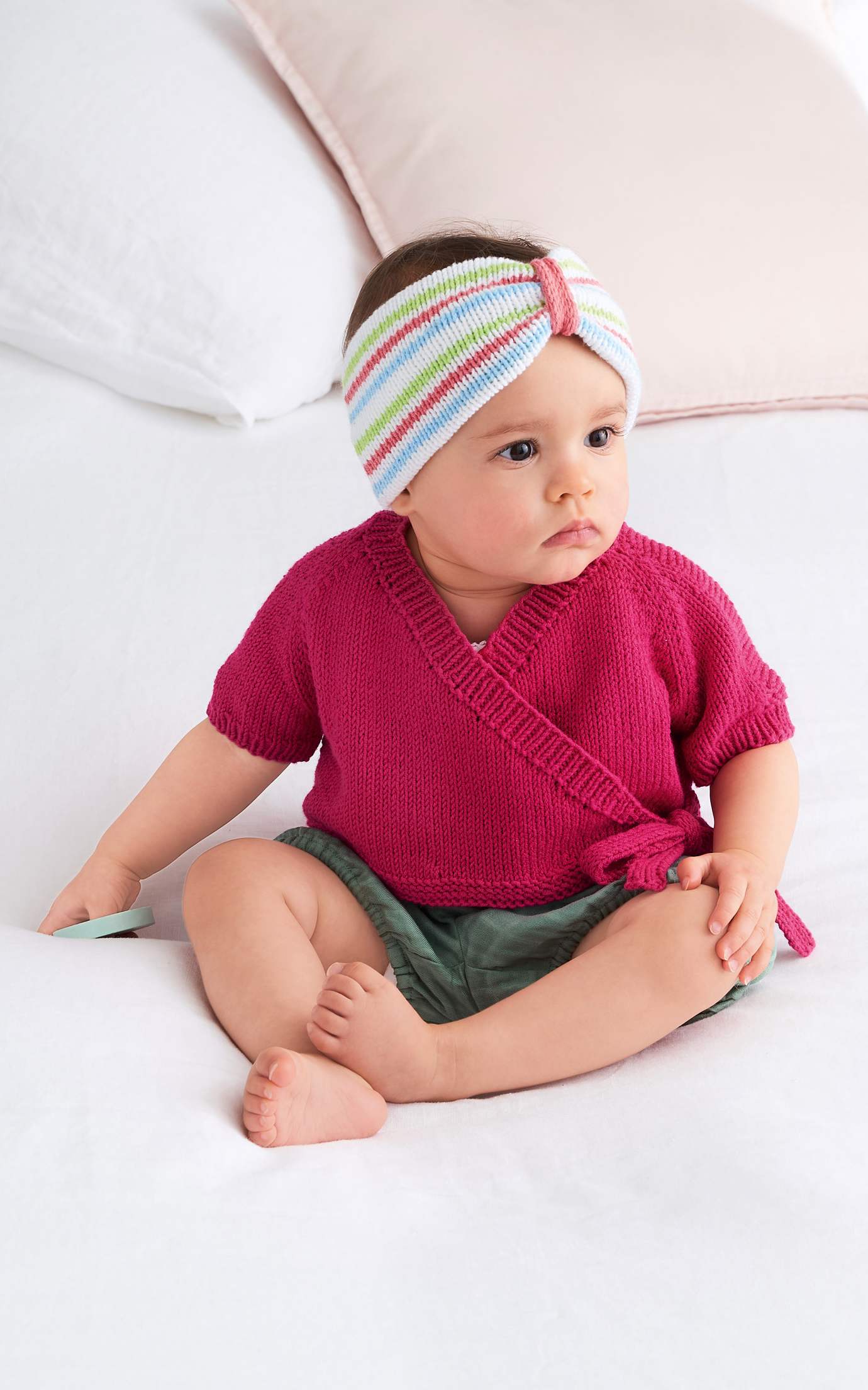LANA GROSSA Strickset Baby Wickeljacke - Strickset