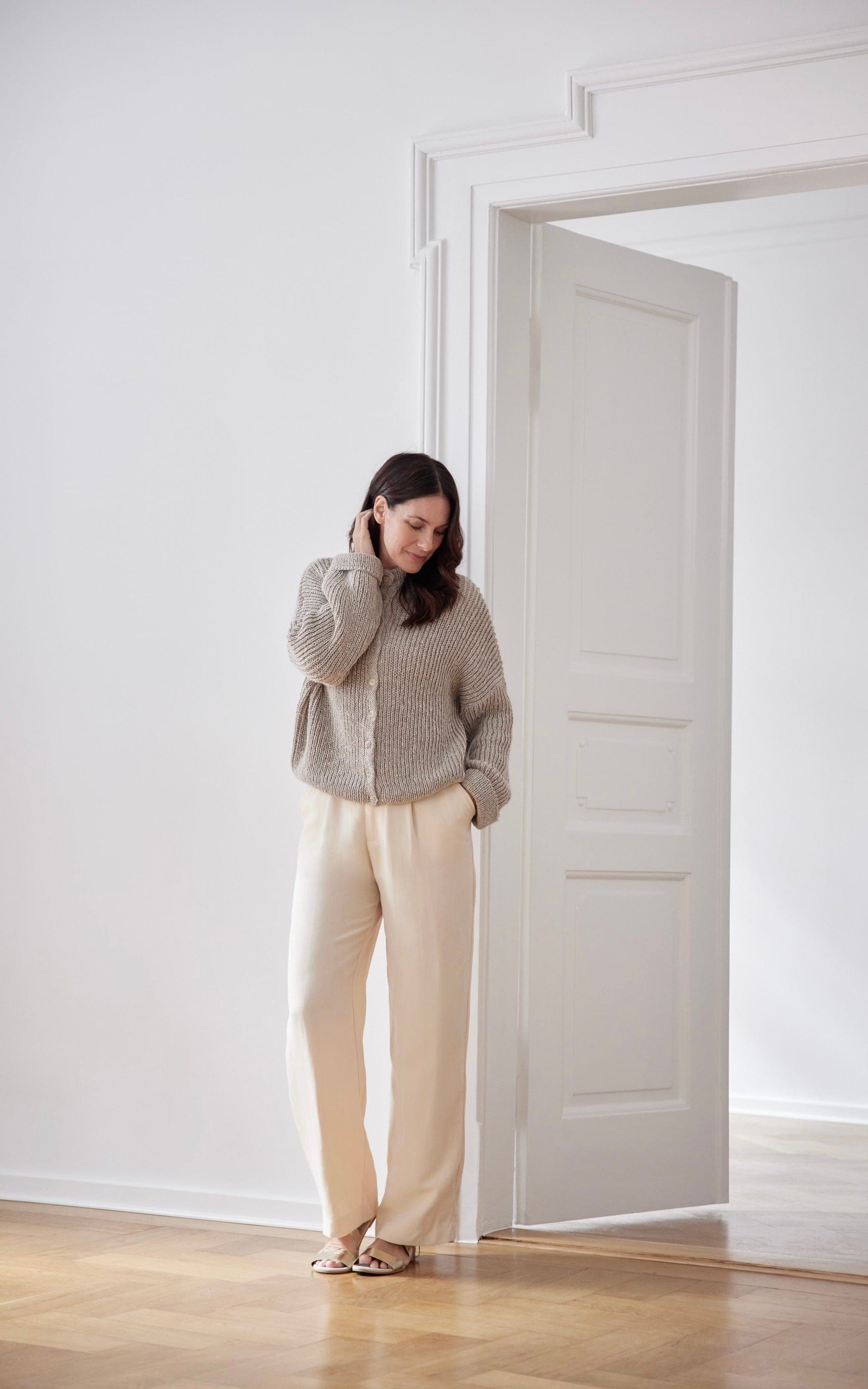 Jacke im Hallbpatentmuster - CARA - Strickset von LANA GROSSA jetzt online kaufen bei OONIQUE