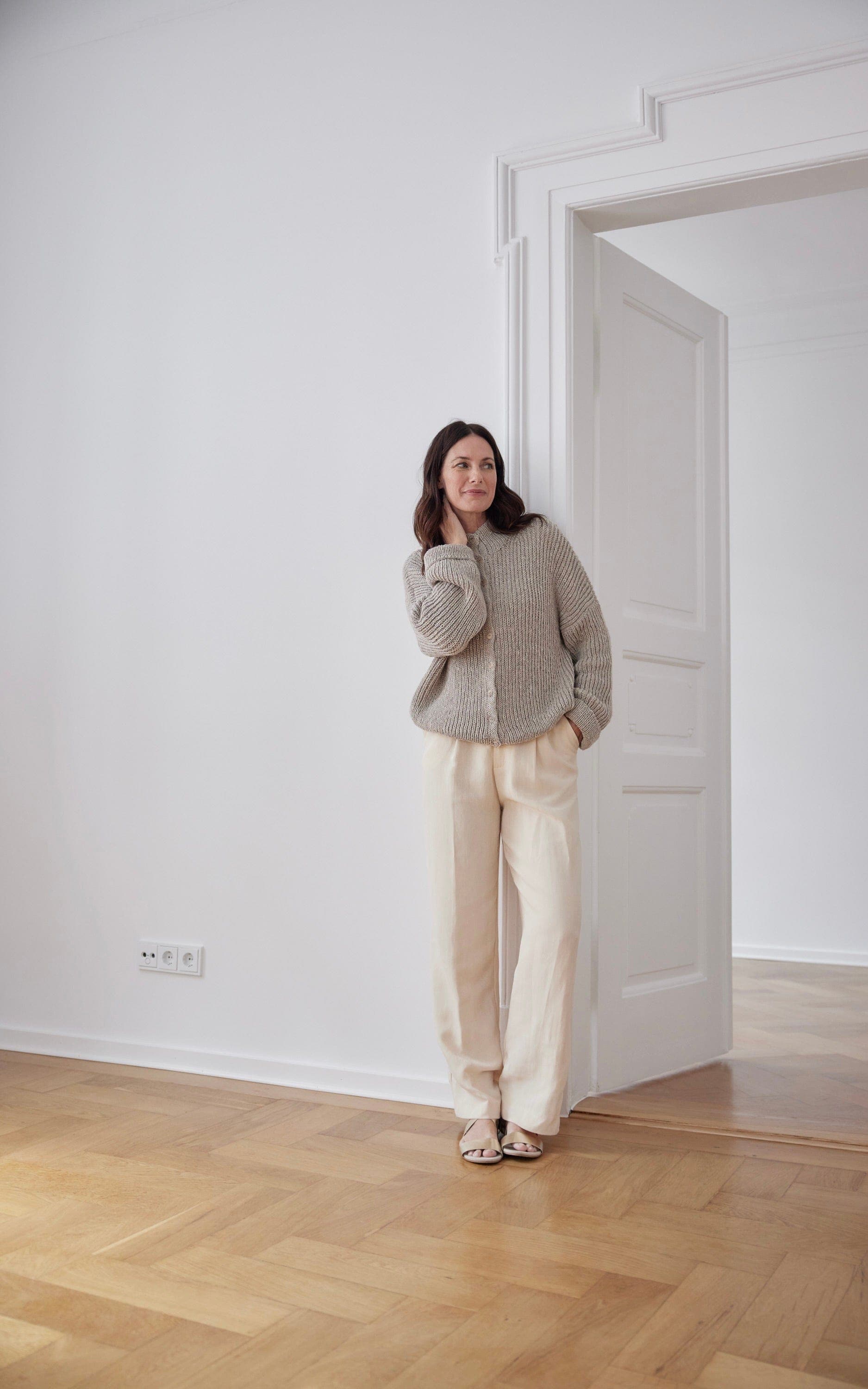 Jacke im Hallbpatentmuster - CARA - Strickset von LANA GROSSA jetzt online kaufen bei OONIQUE