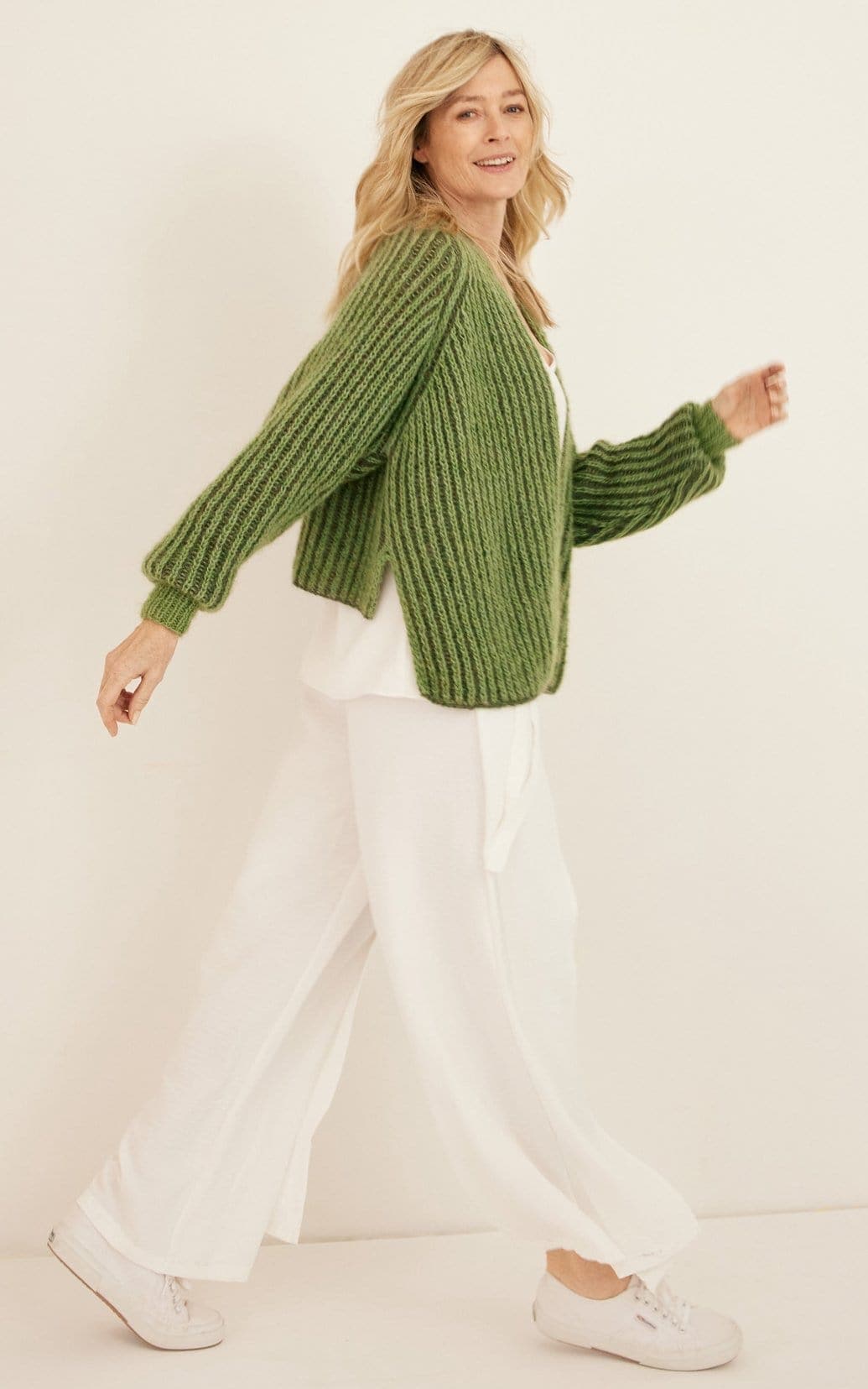 Jacke im Rippenmuster - SILKHAIR - ECOPUNO - Strickset von LANA GROSSA jetzt online kaufen bei OONIQUE