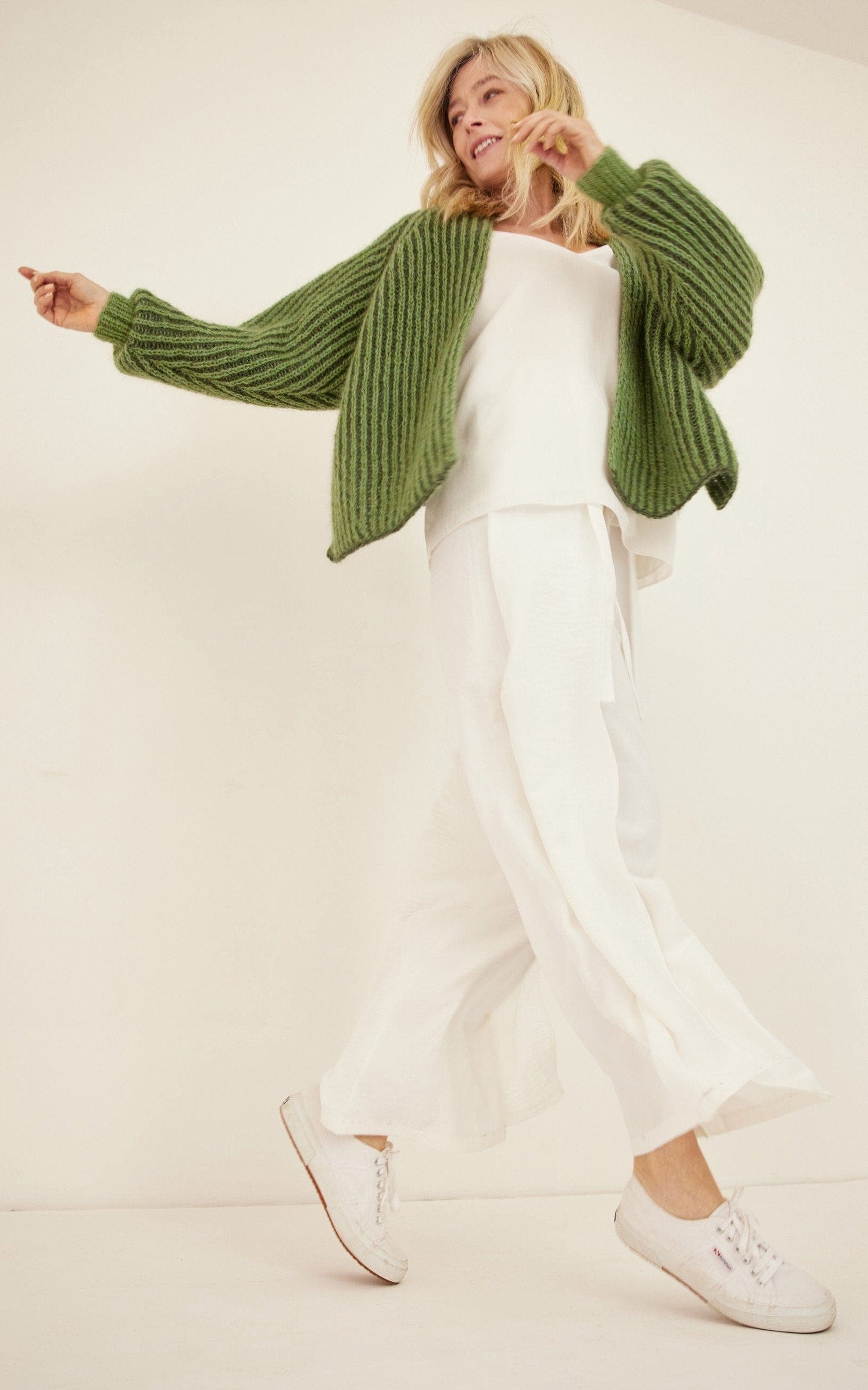 Jacke im Rippenmuster - SILKHAIR - ECOPUNO - Strickset von LANA GROSSA jetzt online kaufen bei OONIQUE