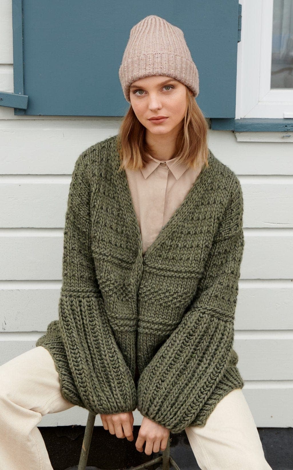 Jacke lang - PER LEI - Strickset von LANA GROSSA jetzt online kaufen bei OONIQUE