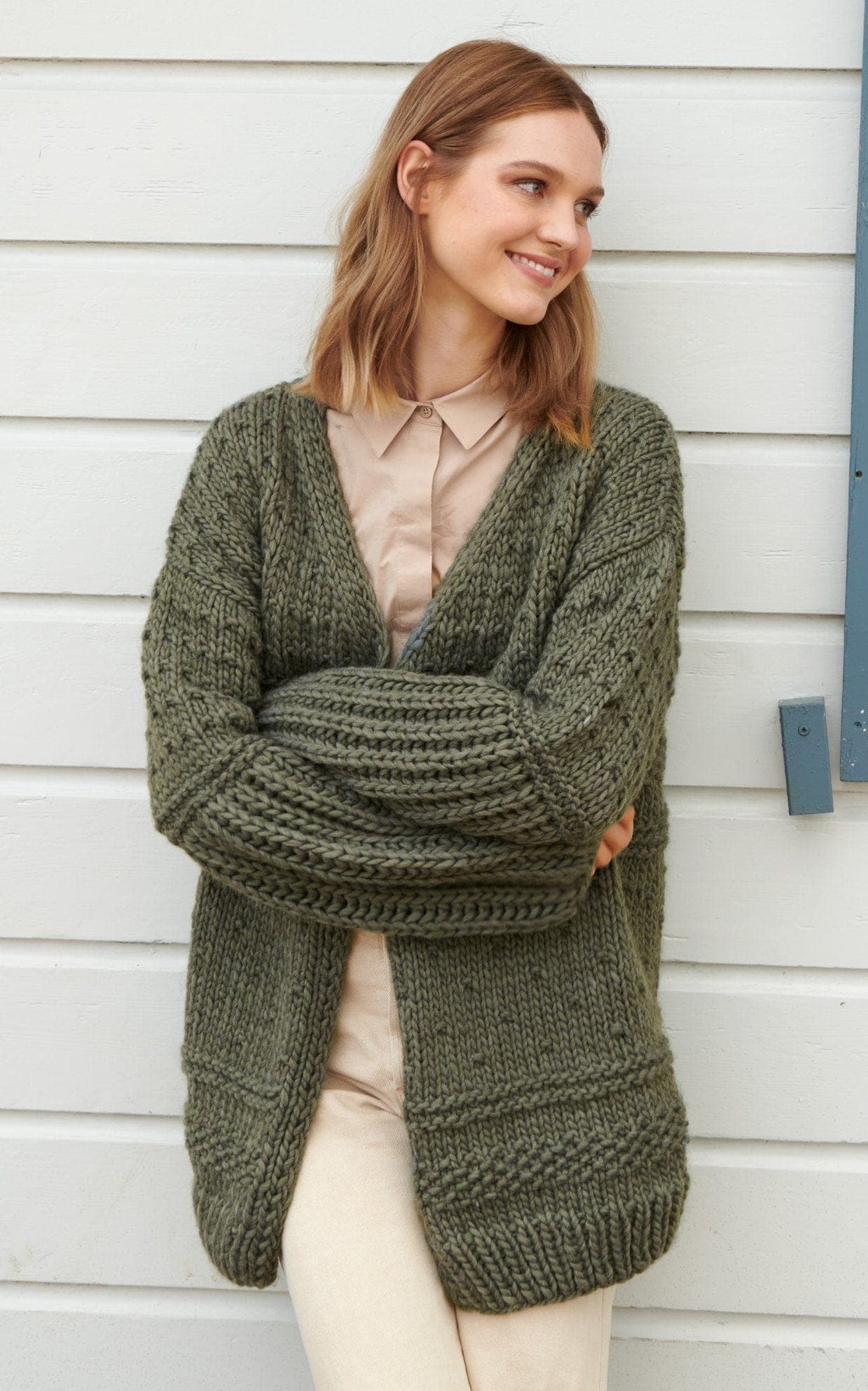 Jacke lang - PER LEI - Strickset von LANA GROSSA jetzt online kaufen bei OONIQUE