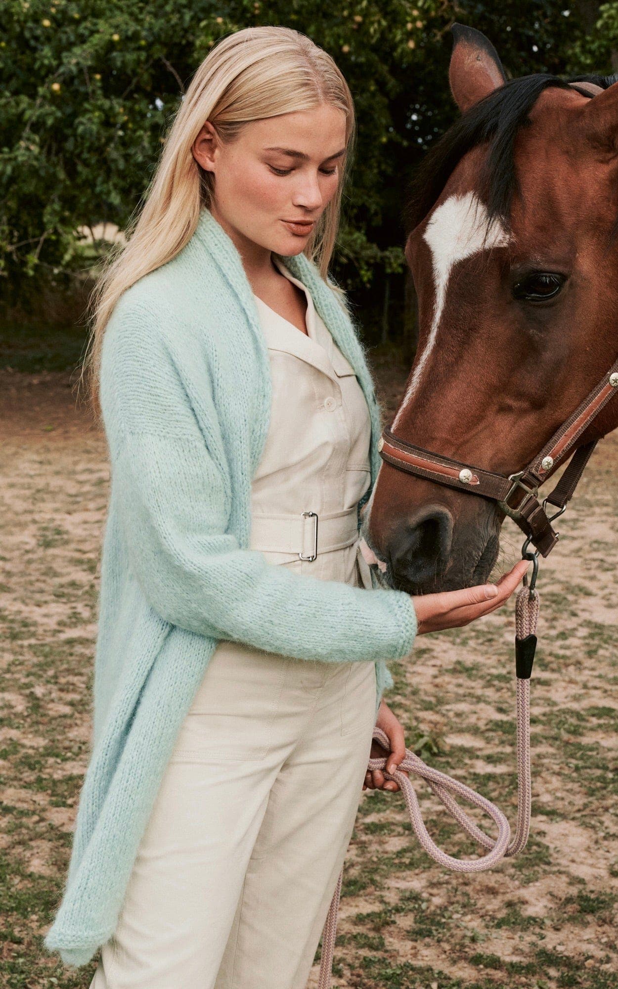 LANA GROSSA Strickset Jacke mit Schalkragen - SETASURI BIG - Strickset