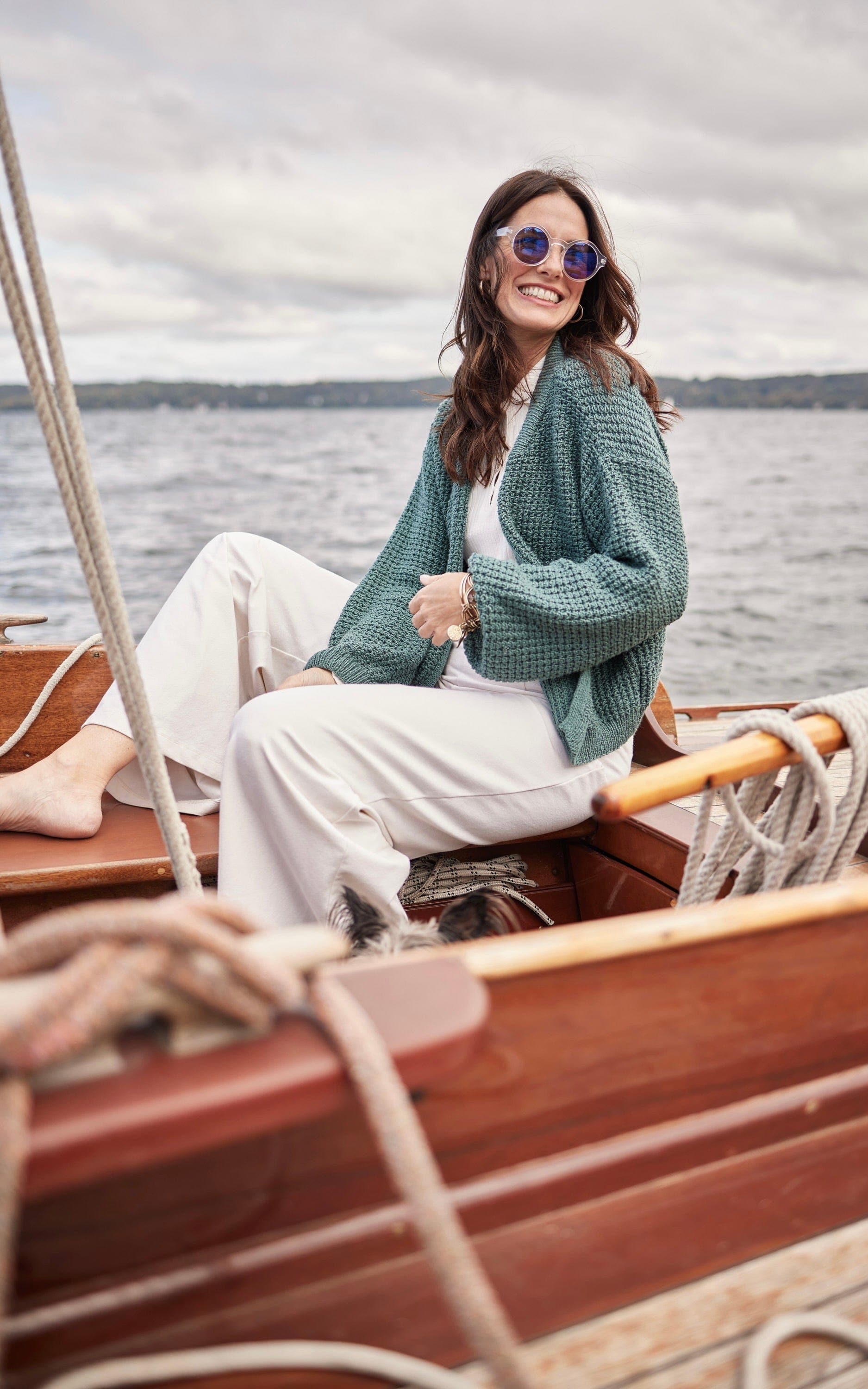 Jacke mit Strukturmuster - ALTA MODA COTOLANA - Strickset von LANA GROSSA jetzt online kaufen bei OONIQUE
