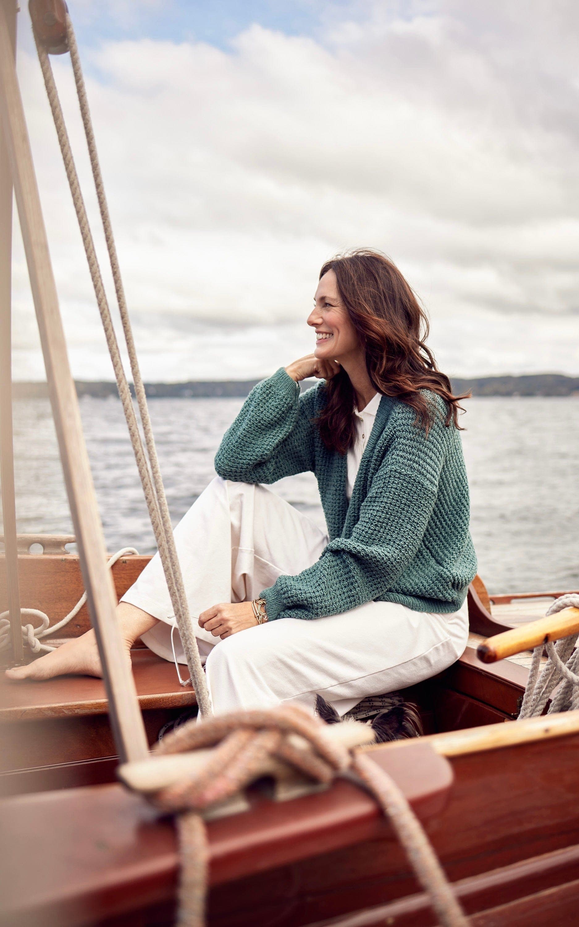 Jacke mit Strukturmuster - ALTA MODA COTOLANA - Strickset von LANA GROSSA jetzt online kaufen bei OONIQUE