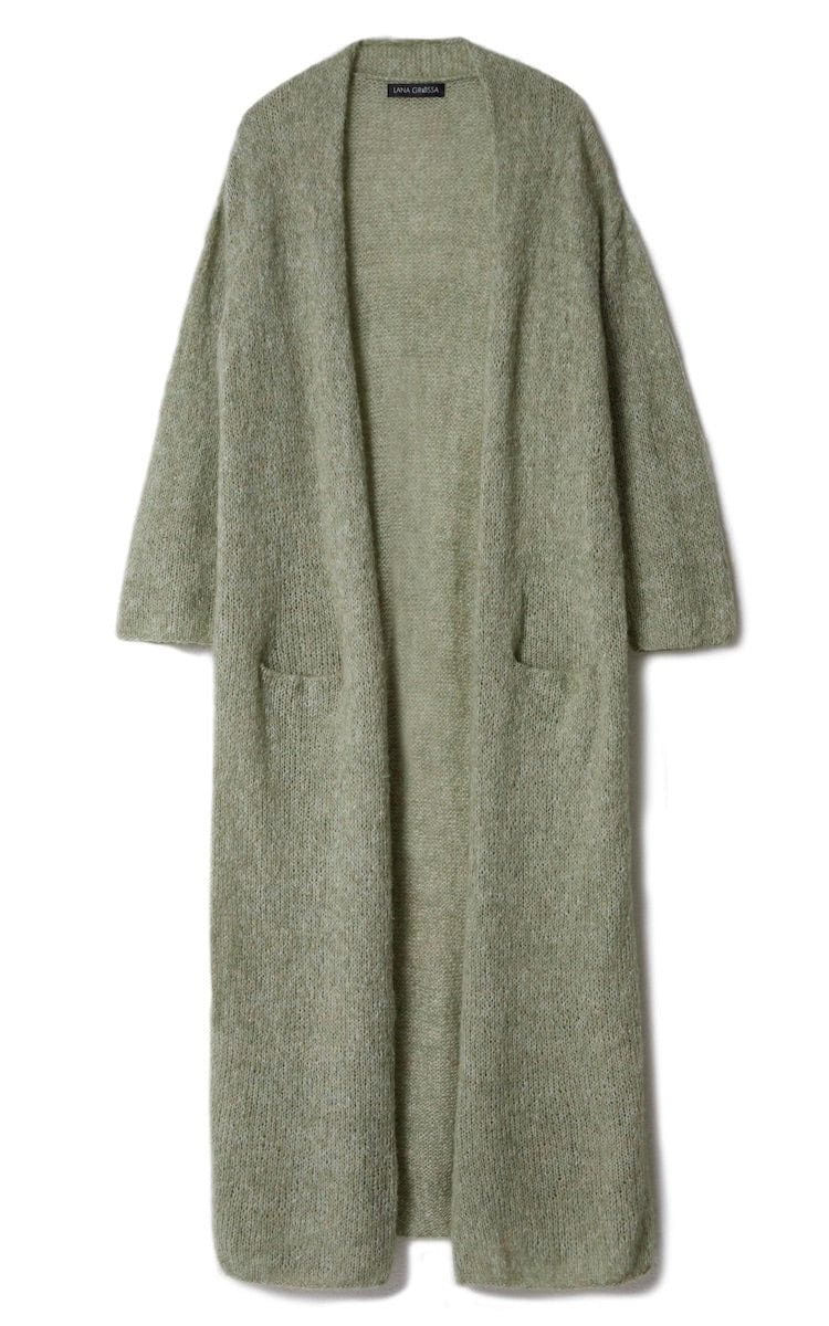 Mantel glatt rechts - BELLA - Strickset von LANA GROSSA jetzt online kaufen bei OONIQUE