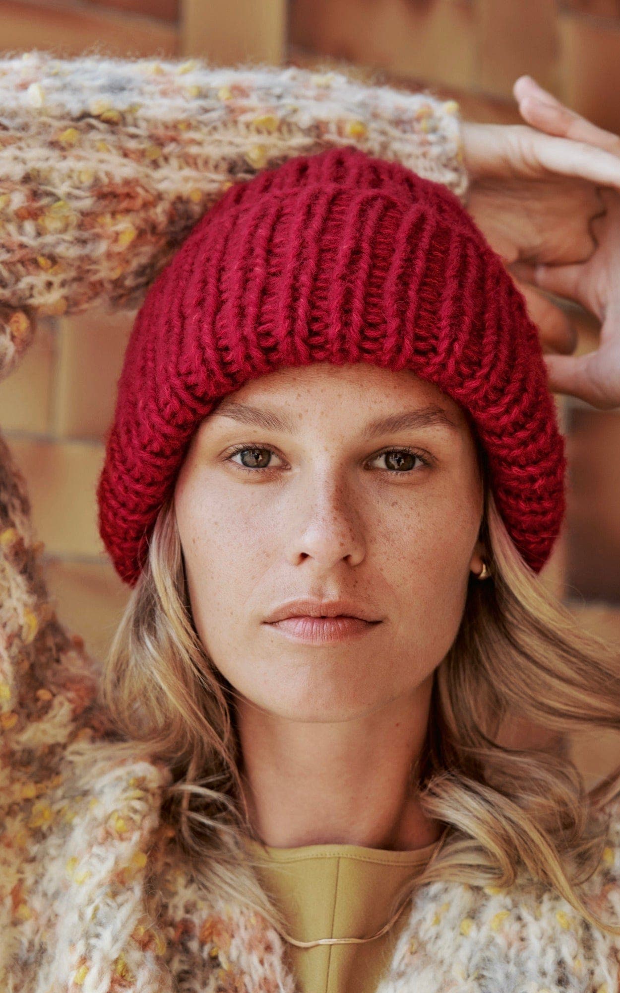 Mütze im Rippenmuster - ECOPUNO CHUNKY - Strickset von LANA GROSSA jetzt online kaufen bei OONIQUE