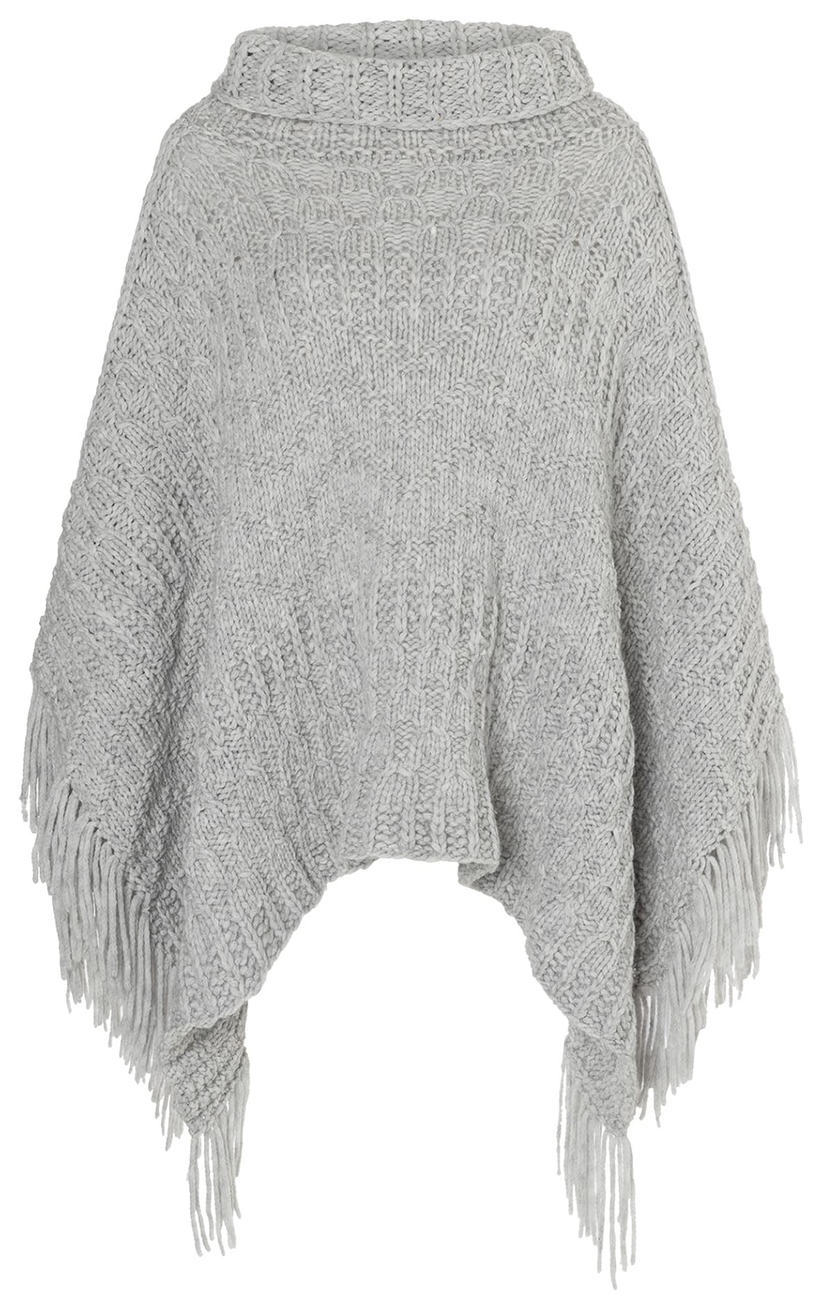 Poncho im Mustermix - ALTA MODA CASHMERE 16 - Strickset von LANA GROSSA jetzt online kaufen bei OONIQUE