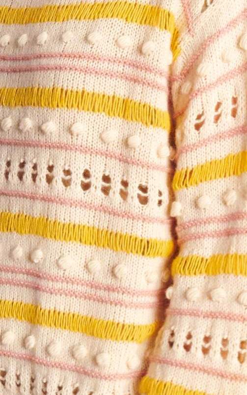 Pulli im Mustermix mit Noppenrand - Strickset von LANA GROSSA jetzt online kaufen bei OONIQUE