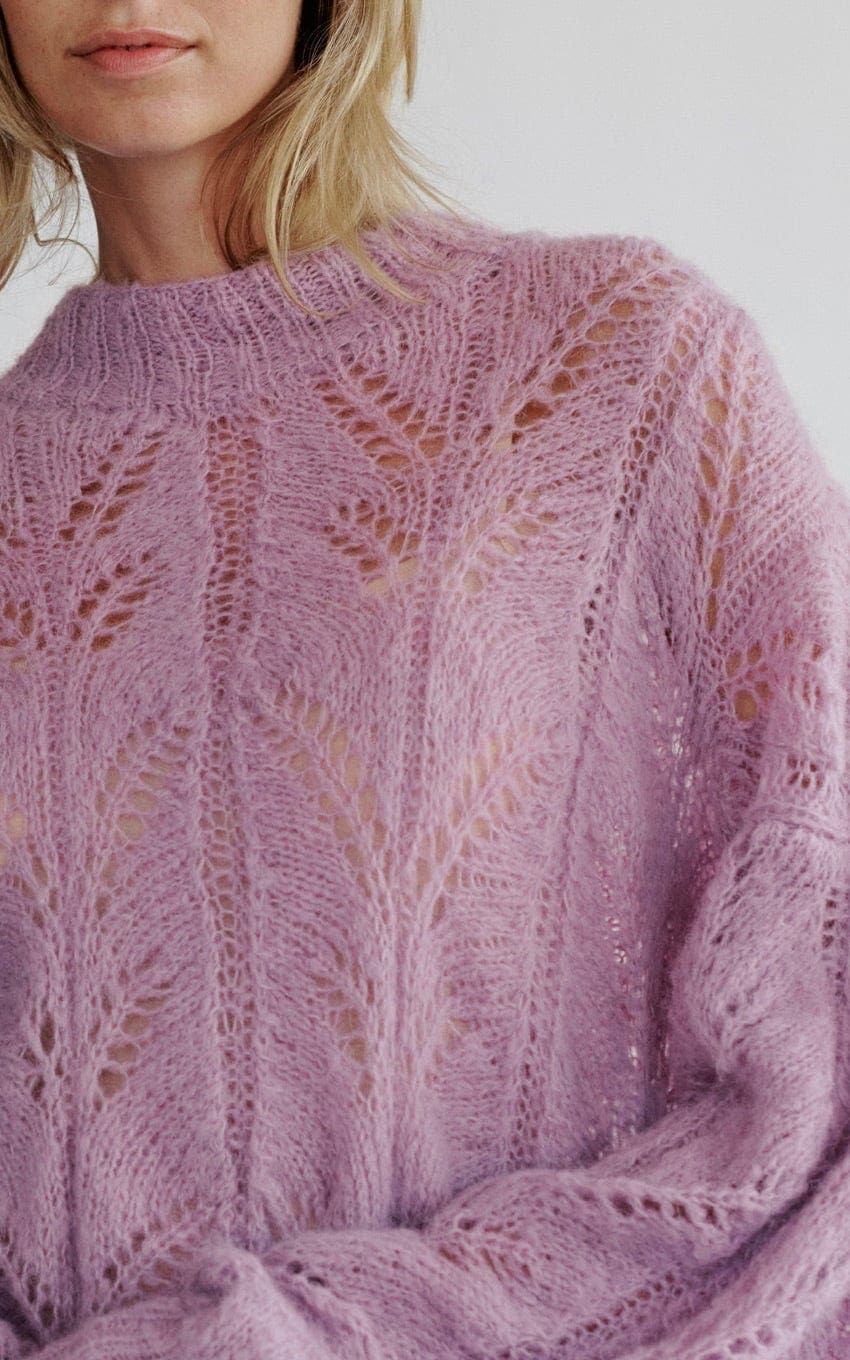 LANA GROSSA Strickset Pullover im Aljourmuster - SETASURI BIG - Strickset