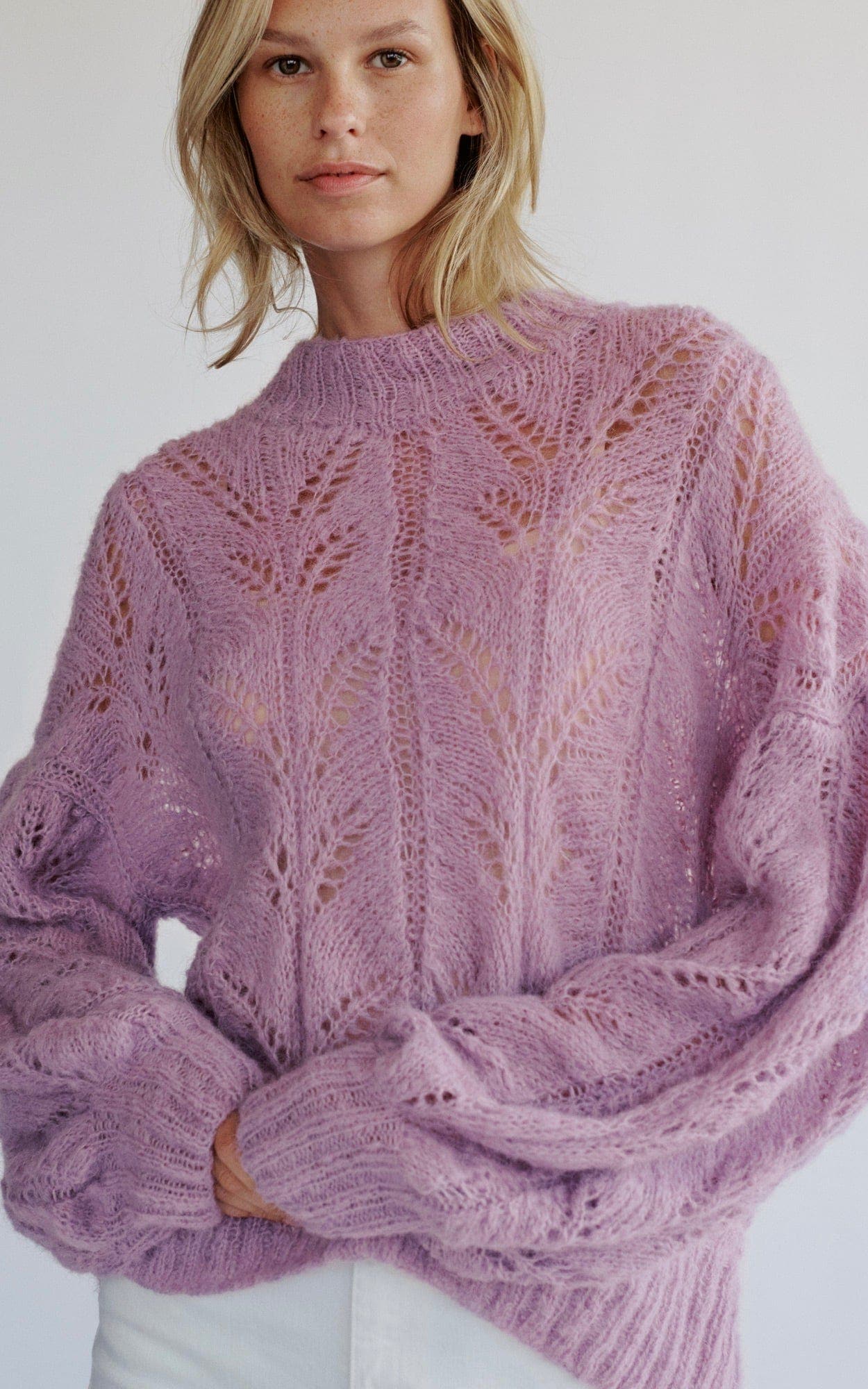 LANA GROSSA Strickset Pullover im Aljourmuster - SETASURI BIG - Strickset
