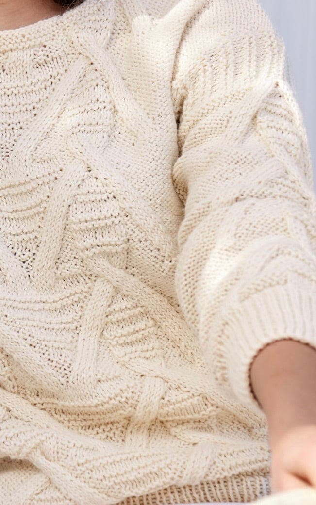 PULLOVER MIT QUERRIPPENMUSTER - Cara - Strickset von LANA GROSSA jetzt online kaufen bei OONIQUE