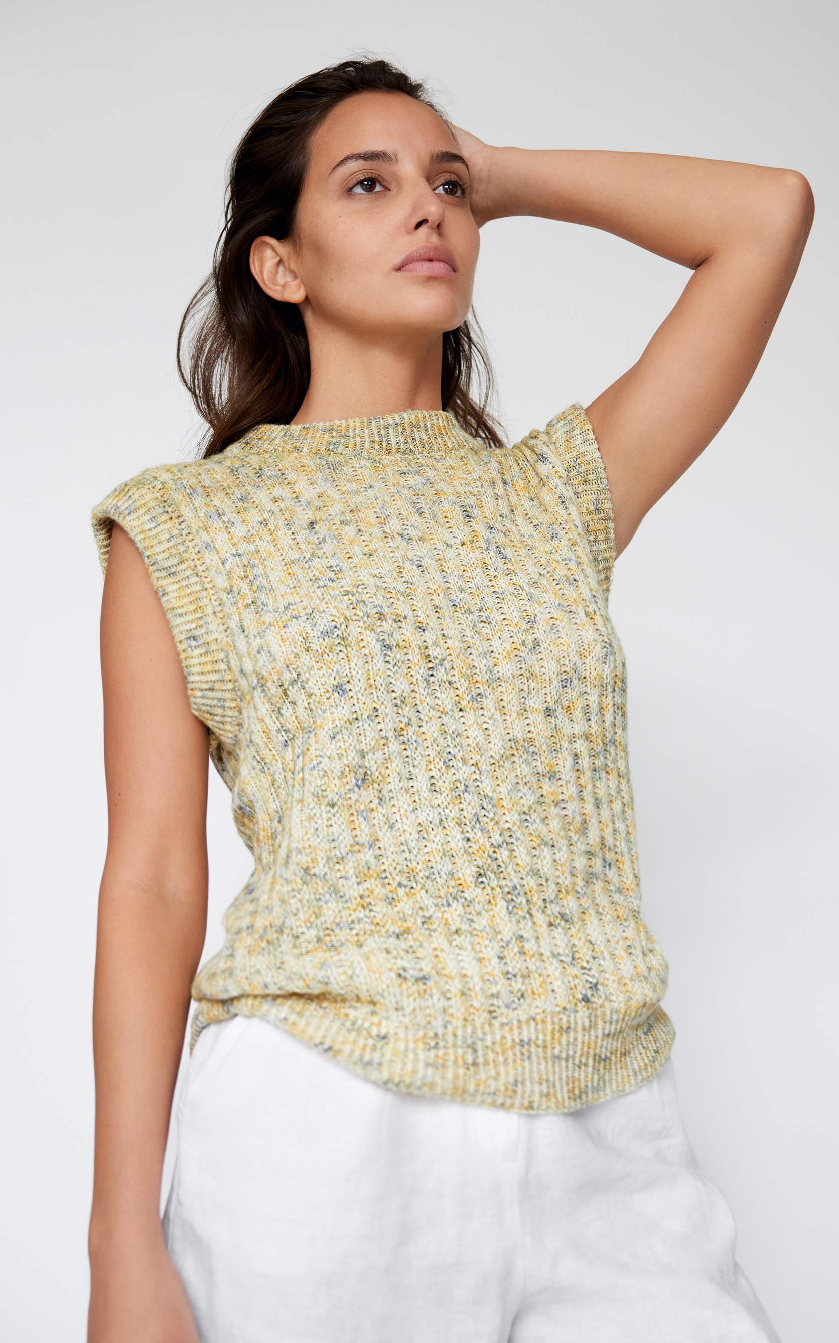 Pullunder mit Phantasierippenmuster - Strickset von LANA GROSSA jetzt online kaufen bei OONIQUE