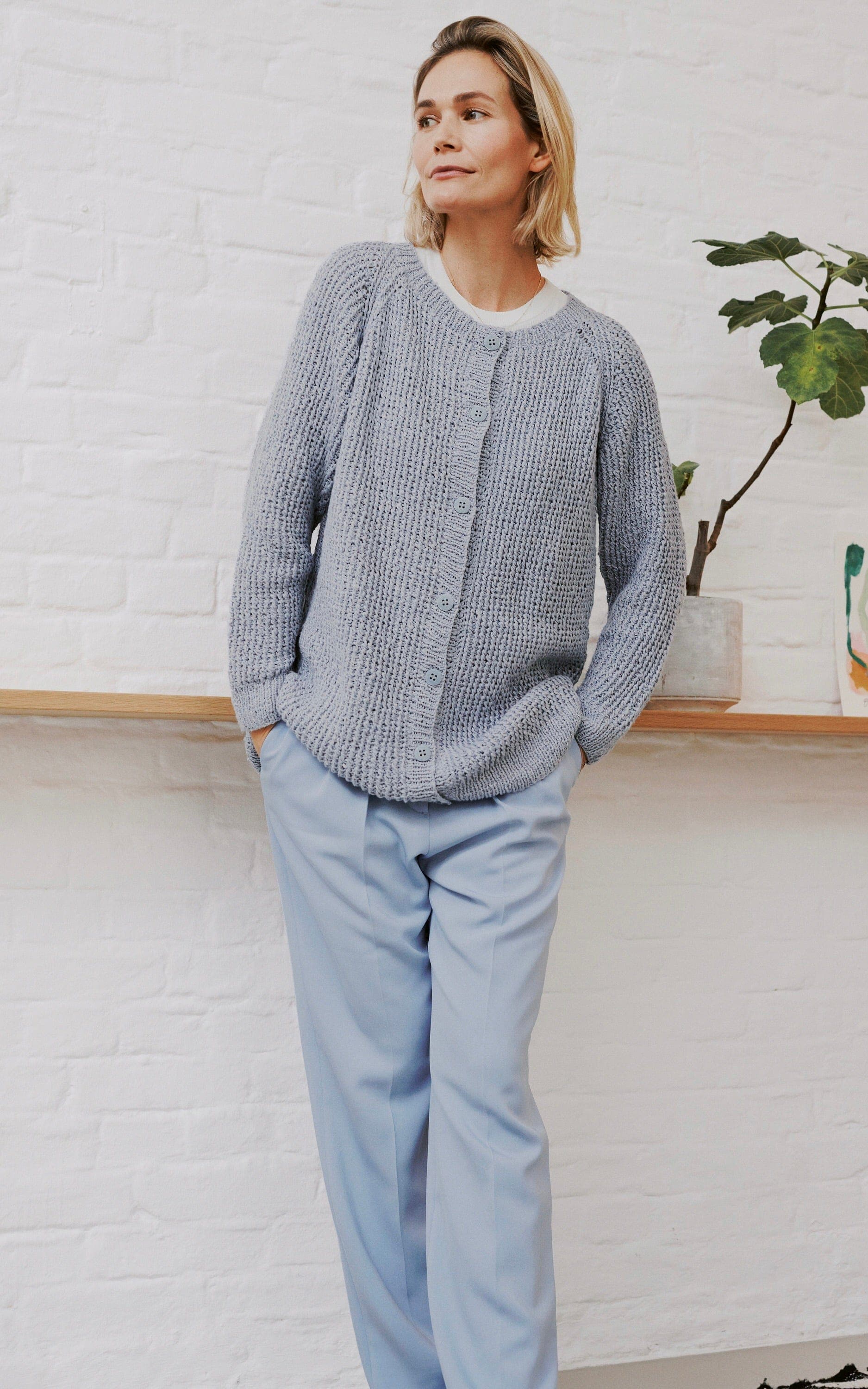 RAGLAN CARDIGAN - Bacca - Strickset von LANA GROSSA jetzt online kaufen bei OONIQUE