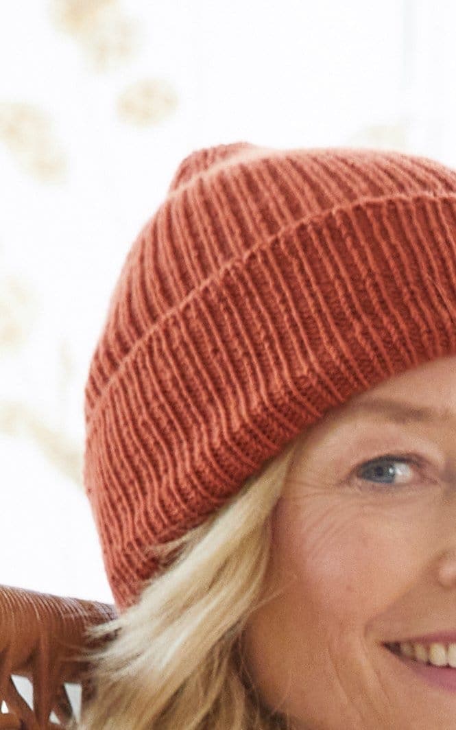 Rippenmütze mit Umschlag - COOL WOOL - Strickset von LANA GROSSA jetzt online kaufen bei OONIQUE