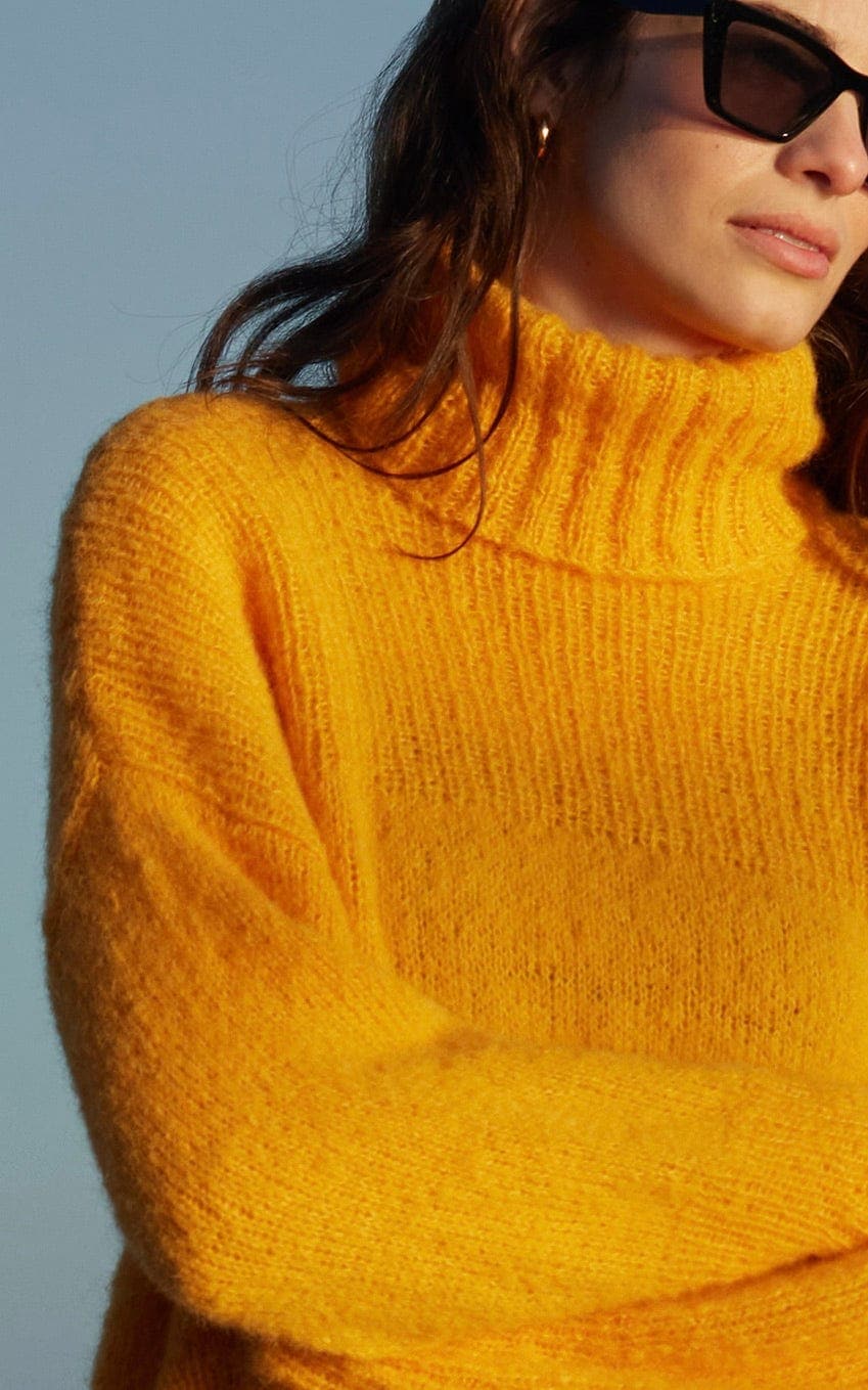 Rollkragenpullover - SETASURI BIG - Strickset von LANA GROSSA jetzt online kaufen bei OONIQUE