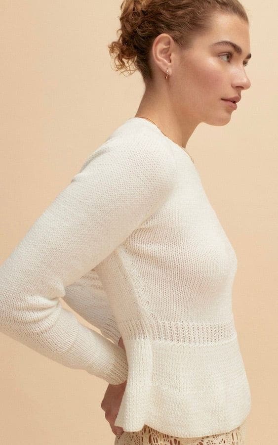 Taillierter Pulli - ELASTICO - Strickset von LANA GROSSA jetzt online kaufen bei OONIQUE