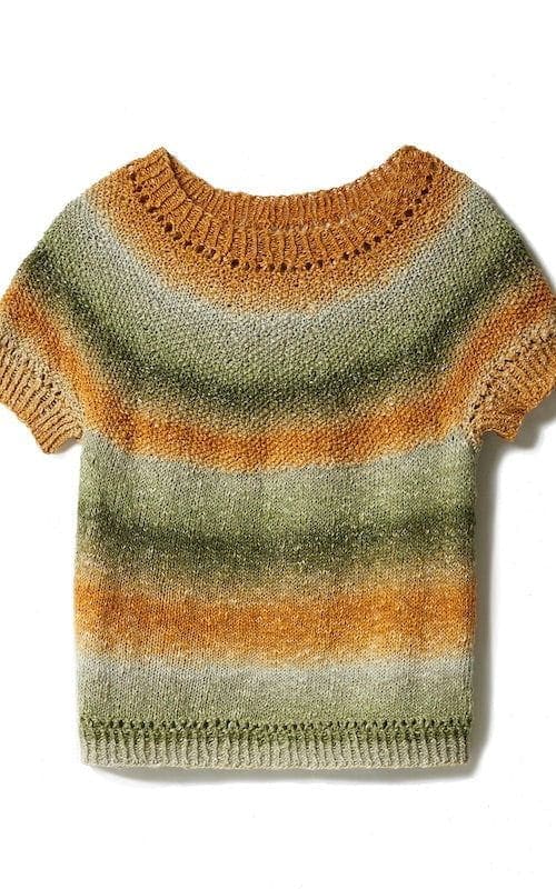 Top Down Shirt - GOMITOLO COLLINA - Strickset von LANA GROSSA jetzt online kaufen bei OONIQUE
