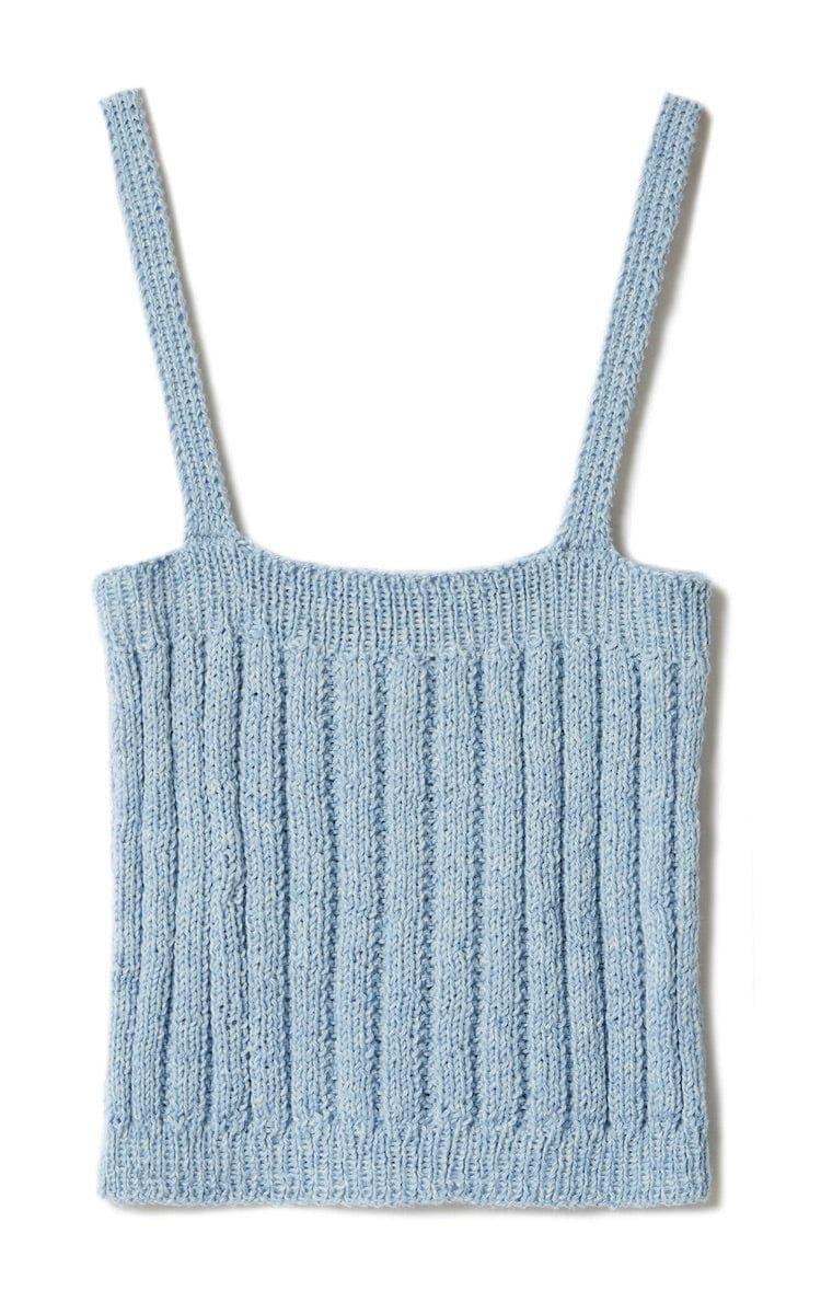 Top im Rippenmuster - CARA - Strickset von LANA GROSSA jetzt online kaufen bei OONIQUE